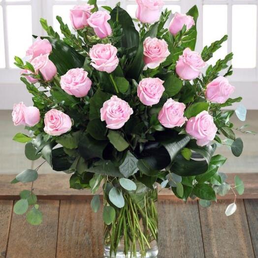 Wham pink roses Vase