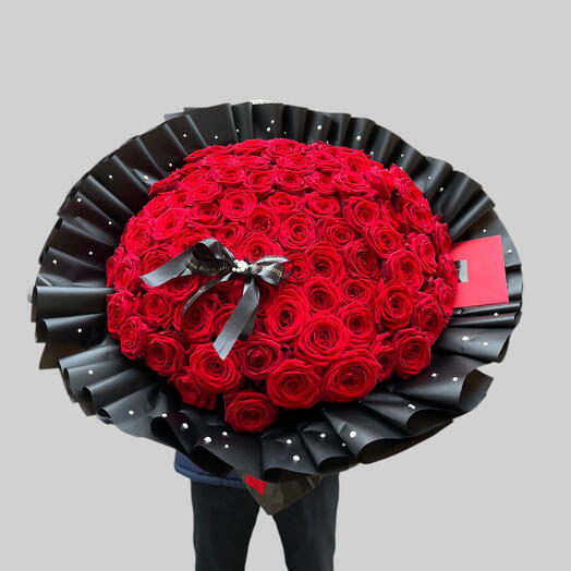 Romance Desire Luxury Red Rose Arrangement