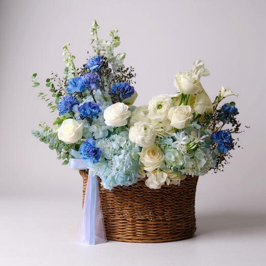 Роскошная подарочная корзина Blue Royale