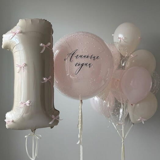 Light pink and Beige Set