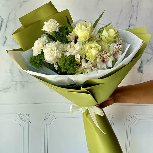 Emerald Whisper Bouquet