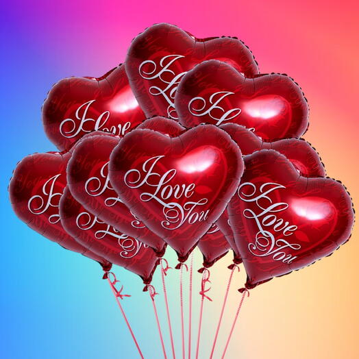 11 I Love You Balloons-1435
