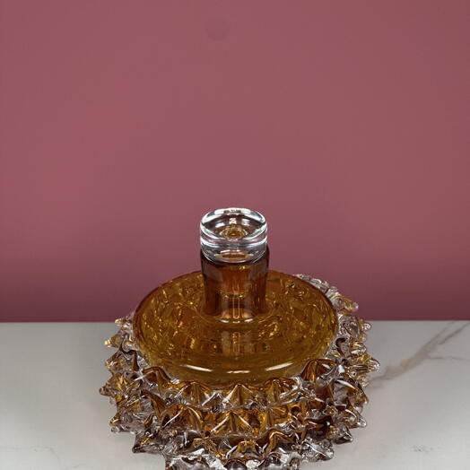 Liquid Gold: Ice Bottle Vase