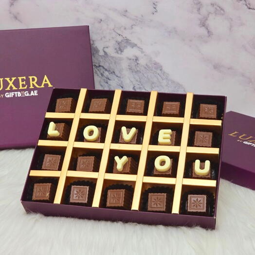 Love You Chocolate 20pcs By LUXERA