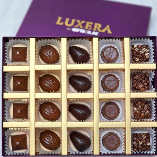 Ассорти шоколадных конфет 20 шт от LUXERA