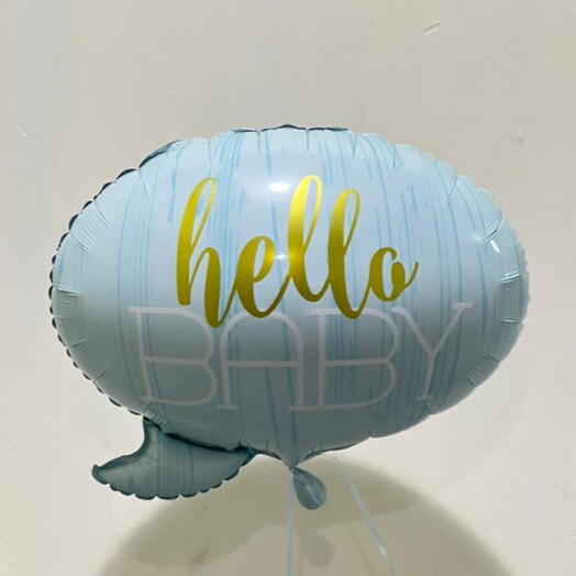 Фольгированный шар Globo Hello Baby Boy