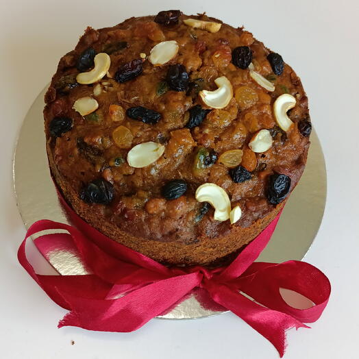 Pastel tradicional rico de ciruelas (Halal) Pastel de frutas navideño