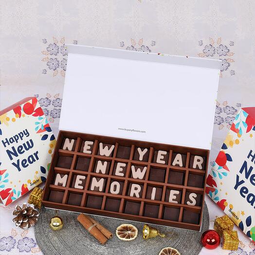 New Year New Memories Chocolates By Sweecho