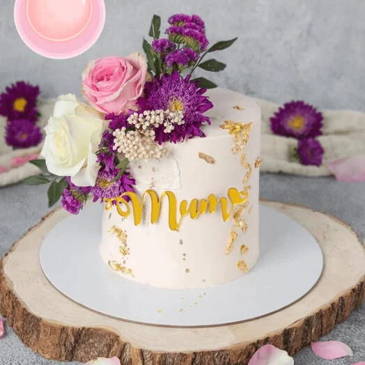 Роскошный торт для мамы