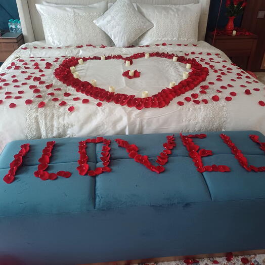 Enchanted Rose Petal Haven