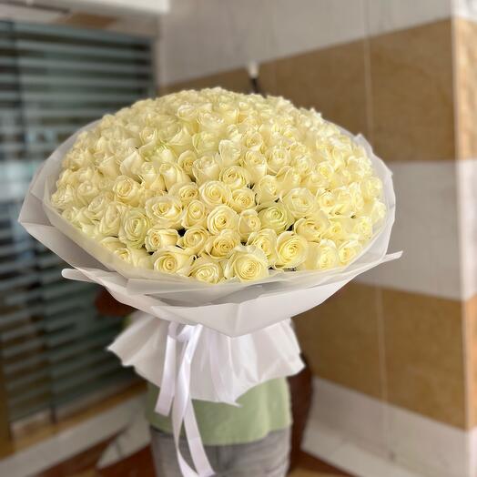 151 White Dove Bouquet