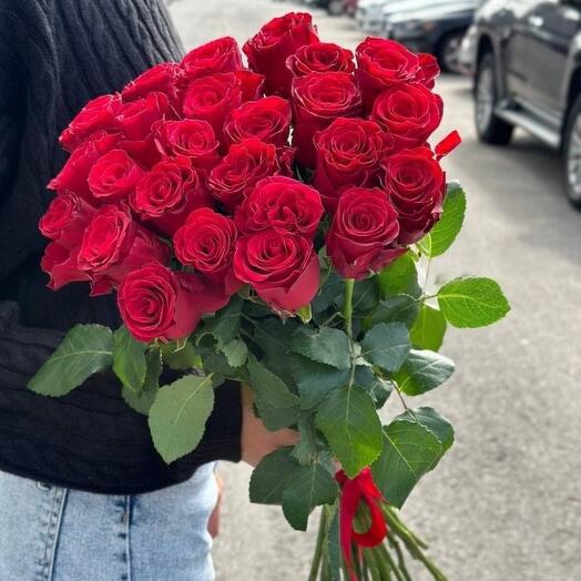 25 Ecuador premium Red roses