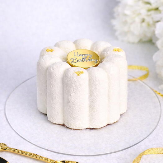 Bento cake "Happy Birthday" (flower)