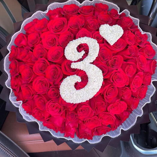 Red Symphony Bouquet
