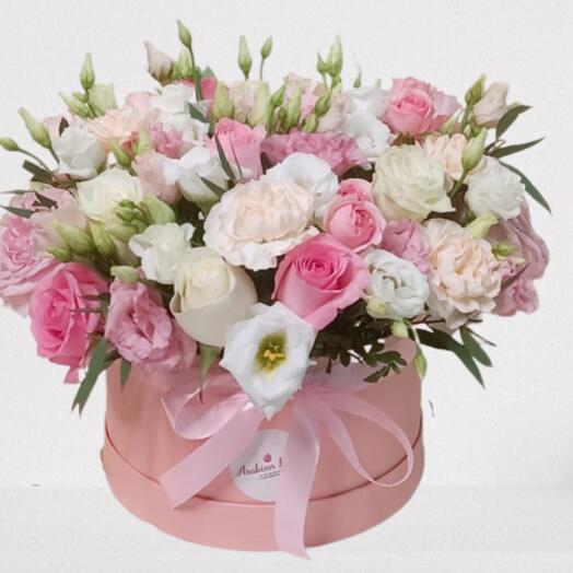 Pink Box Arrangement