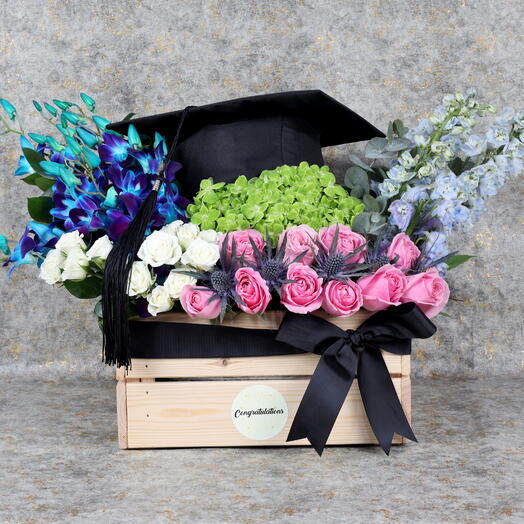 Graduation Bliss Flower Arrangement