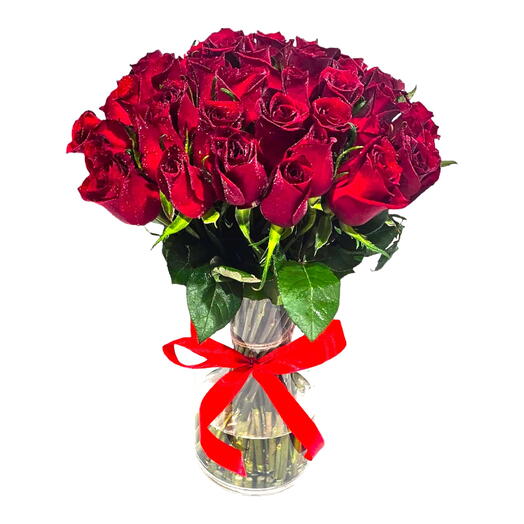 51 красная роза