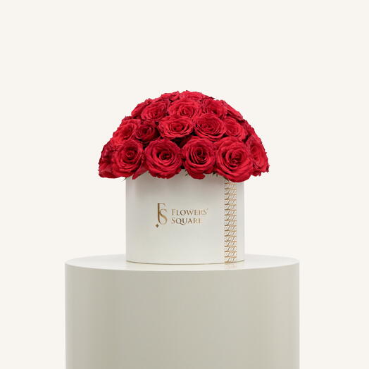 Red Roses Box Medium
