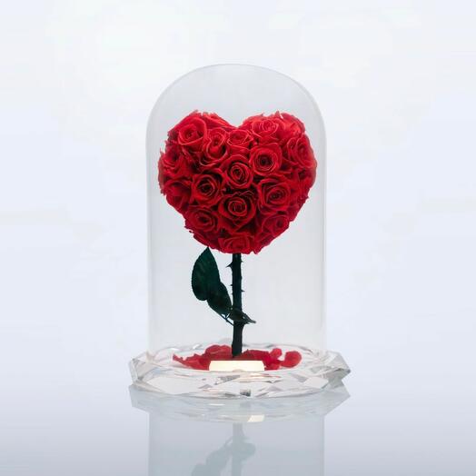 Crystal Infinity Roses