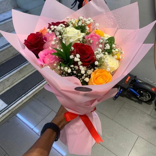 Ramo Premium de Rosas Mixtas