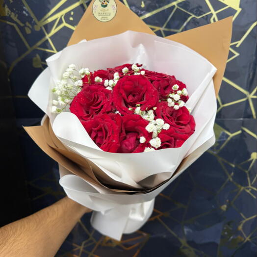 Ramo de lujo de 10 rosas