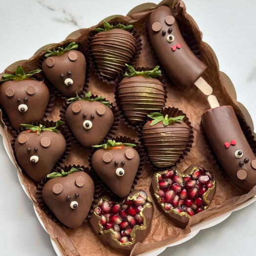 Chocolate Bears for Valentine
