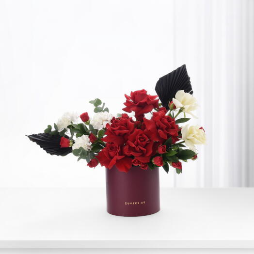 Фирменная коробка Красное жемчужное цветение