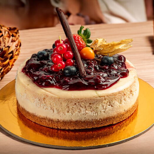 Blueberry cheese cake