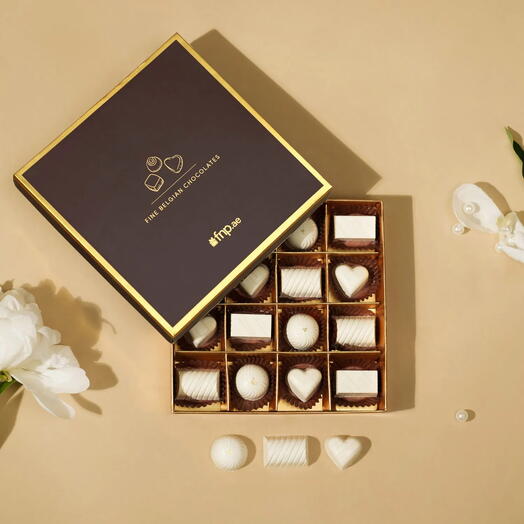 Boîte de 16 chocolats Ivory Indulgence