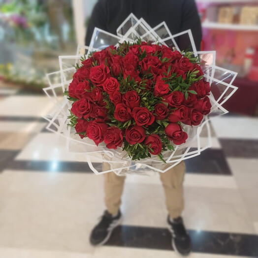 Красный Круглый L