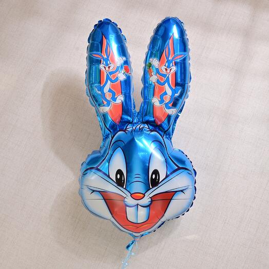 Blue Bugs Bunny Foil Balloon 6802