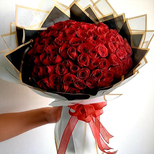 101 Red Rose Bouquet