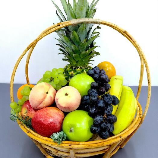 Корзина фруктовой элегантности