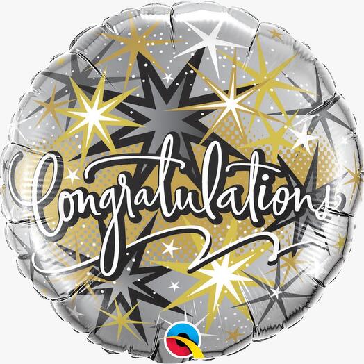 Congratulations Foil Party Balloon