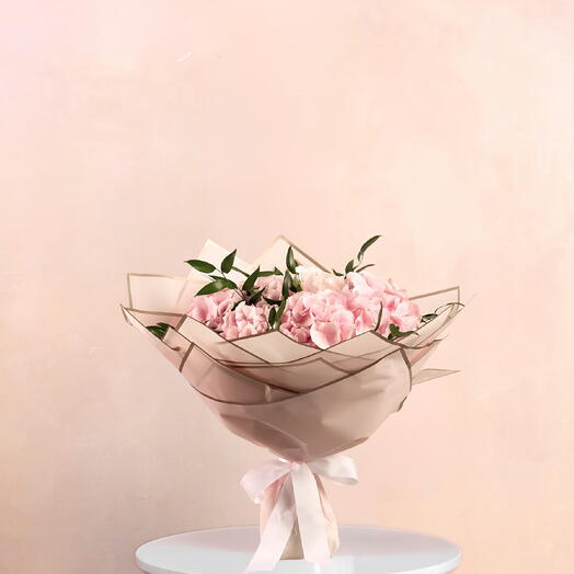 PINK HYDRANGEA 5 STEM