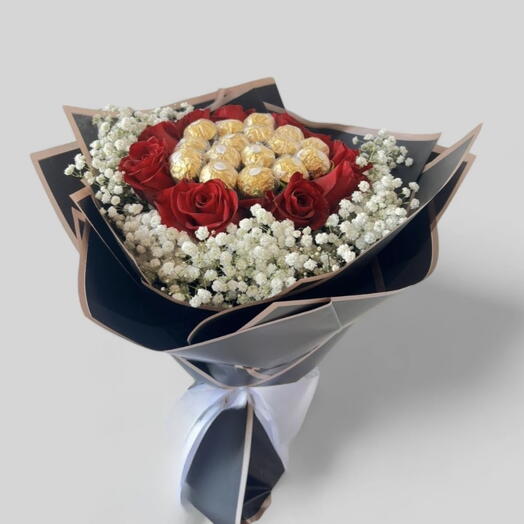 Ferrero Rose Bliss Bouquet