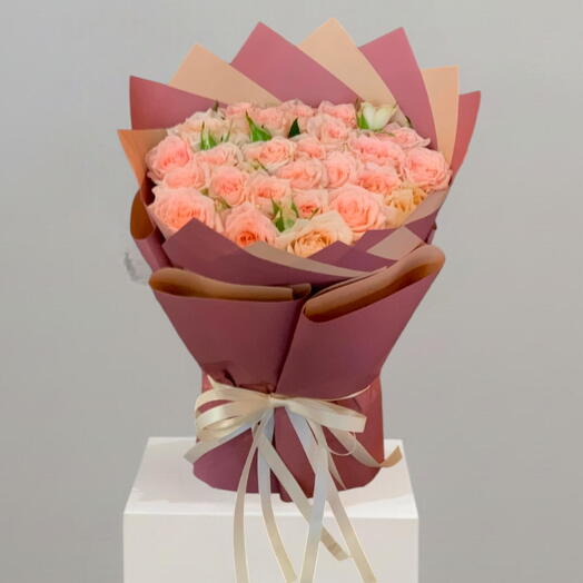 Babe_ 49 Pink Rose Luxury Bouquet For Anniversary or Birthday