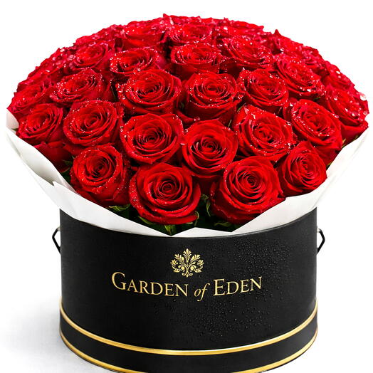 Luxury Valentine Red Rose Box