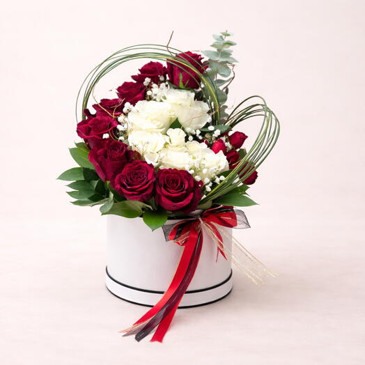 Arreglo en caja especial para el Día de San Valentín V13