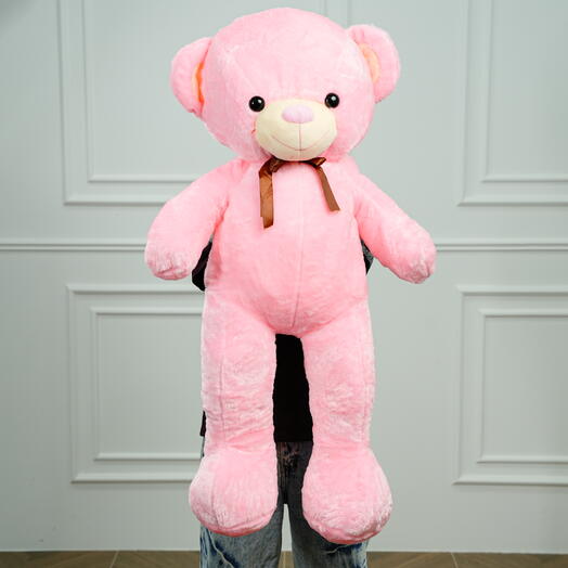 Мягкий романтичный розовый мишка 7528