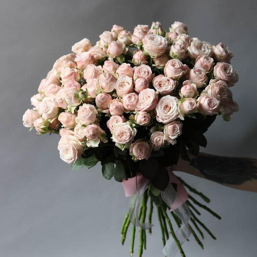 Premium piones spray roses 21pic