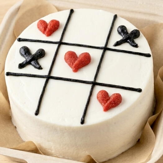 Love Match – Tic Tac Toe Bento