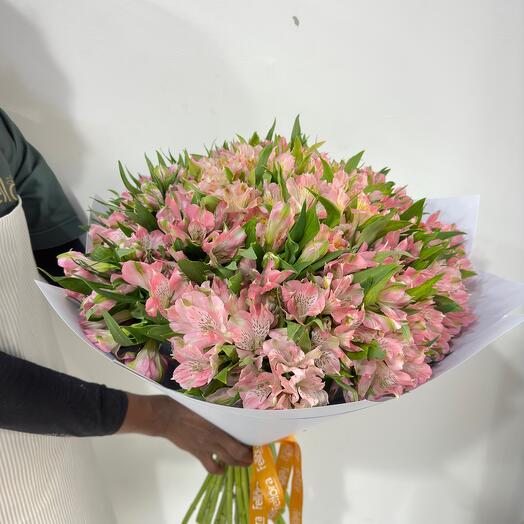 51 Pink Astromeria Bouquet -553