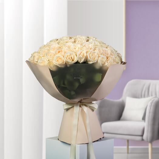 Chaqueta de 101 Rosas Blancas