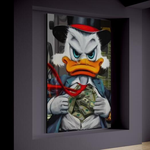 Donald in full hand painting