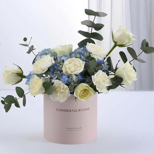 Tranquil Wishes Congratulations Box