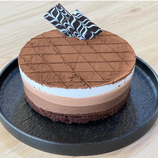 Шоколадный муссовый торт