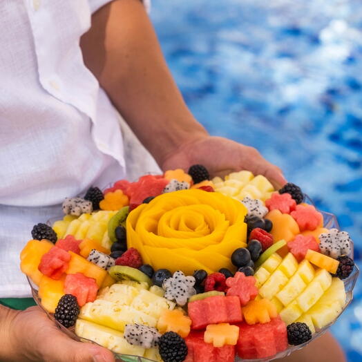 Flower Blossom Gift Platter (6-8 ppl)