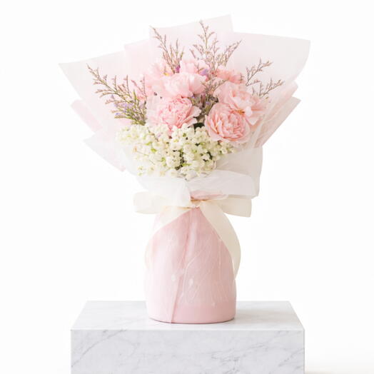 Букет Розовый Шарм