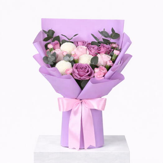 Букет Бархатный Рассвет